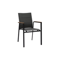 Copenhagen Outdoor Dining Chair - Charcoal