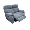 Cortez Electric Recliner Lounge Suite in Thunderstorm Blue Fabric