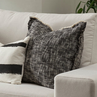 Cushion - Arezzo with Feather Inner - Black