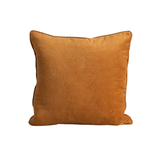Bromley Cushion - Velvet - Nutmeg
