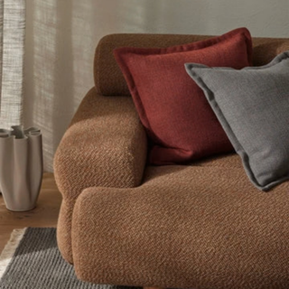 Cushion - Figlio  with Feather Inner - Paprika