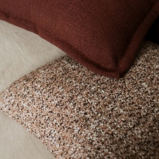 Cushion - Figlio  with Feather Inner - Paprika