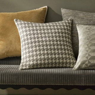 Cushion - Giovanni with Feather Inner - Mist