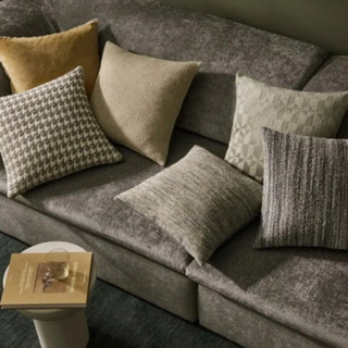 Cushion - Giovanni with Feather Inner - Mist