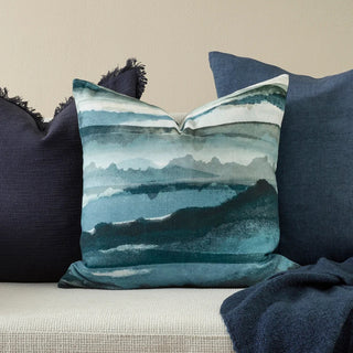 Cushion - Mariella  with Feather Fill  - Diesel