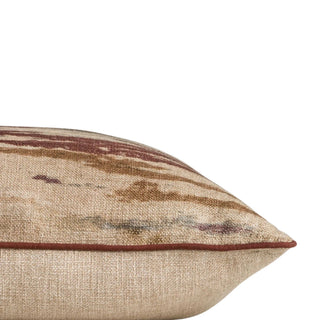 Cushion - Nerida with Feather Inner - Aubergine