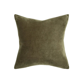 Cushion - Oralie with Feather Inner - Olive