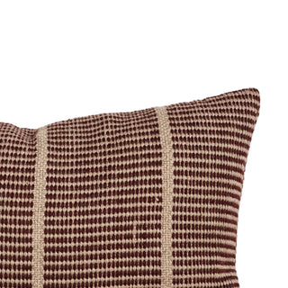 Outdoor/Indoor Cushion - Shore - Claret - Made from 100% Recycled PET