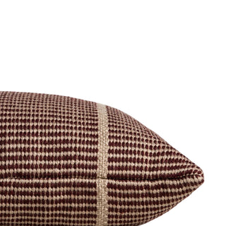 Outdoor/Indoor Cushion - Shore - Claret - Made from 100% Recycled PET