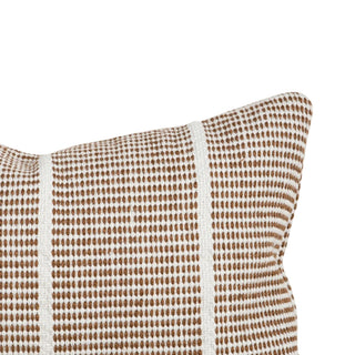 Outdoor/Indoor Cushion - Shore - Tobacco - Made from 100% Recycled PET