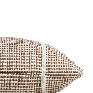 Outdoor/Indoor Cushion - Shore - Tobacco - Made from 100% Recycled PET