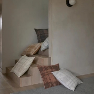 Cushion - Sienne  with Feather Inner - Moonbeam