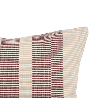 Outdoor/Indoor Cushion - Solar - Claret - Made from 100% Recycled PET