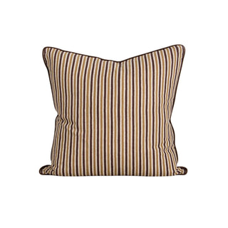 Cushion - Strato with Feather Inner - Chocolate