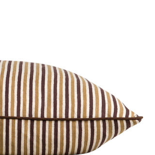 Cushion - Strato with Feather Inner - Chocolate