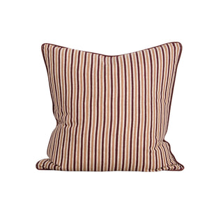 Cushion - Strato with Feather Inner - Oxblood