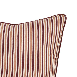 Cushion - Strato with Feather Inner - Oxblood