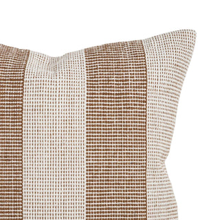 Outdoor/Indoor Cushion - Tide - Tobacco - Made from 100% Recycled PET