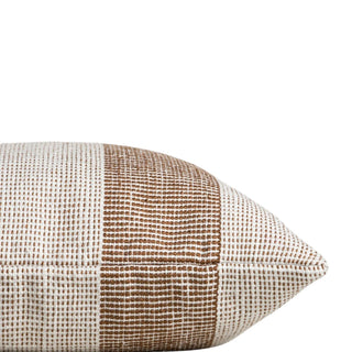 Outdoor/Indoor Cushion - Tide - Tobacco - Made from 100% Recycled PET