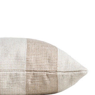Outdoor/Indoor Cushion - Tide - Almond - Made from 100% Recycled PET