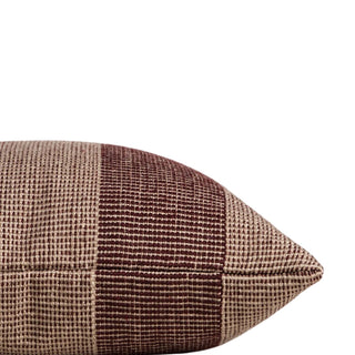 Outdoor/Indoor Cushion - Tide - Claret - Made from 100% Recycled PET