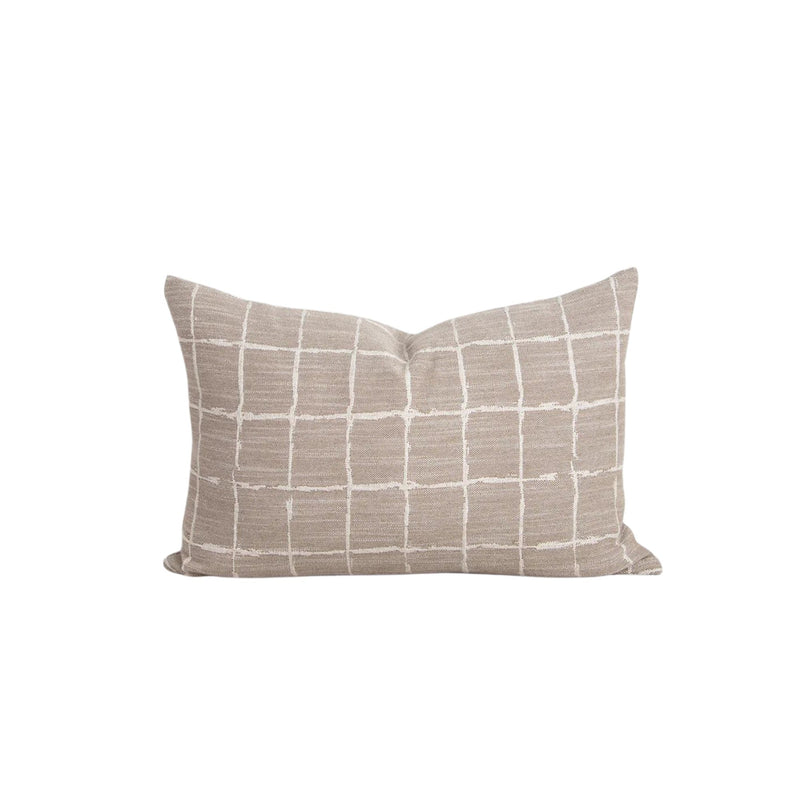 Cushion Johnson with Feather Taupe