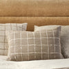 Cushion Johnson with Feather Taupe