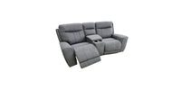 Denburn 3pc Cinema Set - Re+A/Bar+Re - Urban Sofa - Rhino Dark Grey Fabric