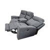 Denburn 3pc Cinema Set - Re+A/Bar+Re - Urban Sofa - Rhino Dark Grey Fabric