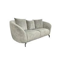 Dove 2-Seater Sofa - Urban Sofa - Misty Grey Fabric