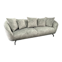 Dove 3-Seater Sofa - Urban Sofa - Misty Grey Velvet