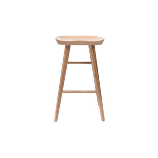 ELin Counter Stool - Solid Oak Lacquered