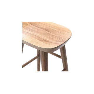 ELin Counter Stool - Solid Oak Lacquered