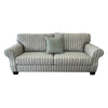 Eaton Rolled Arm Lounge Suite in Camden Sage Fabric2