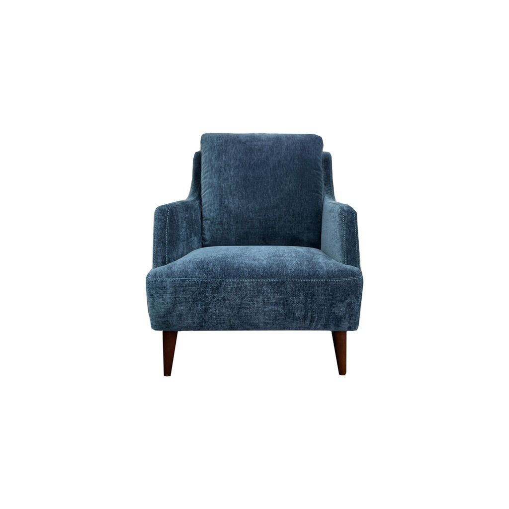 Farrah Occasional Chair - Contessa Midnight Fabric