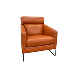 Frenzo Chair - Cat 15 - Burnt Orange Leather