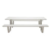 Fresco Outdoor Picnic Set - White