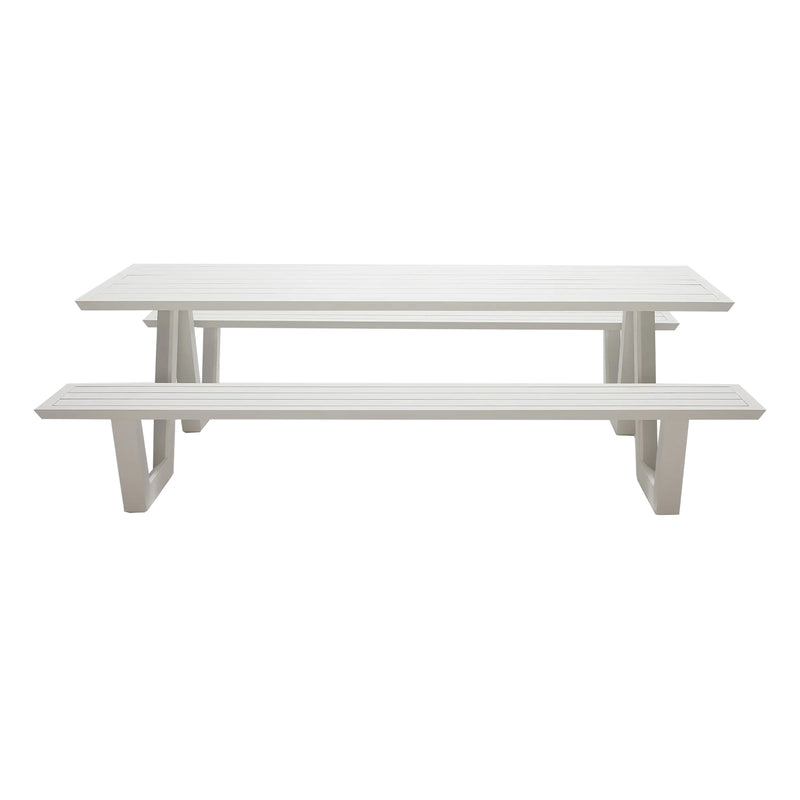 Fresco Outdoor Picnic Set - White