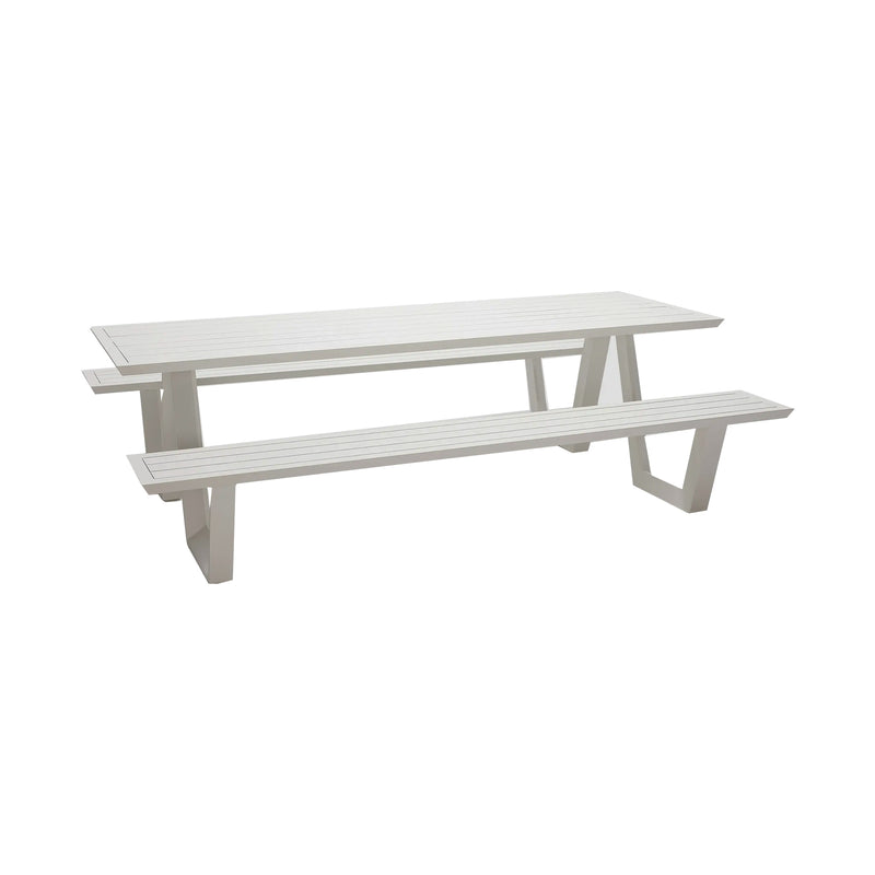 Fresco Outdoor Picnic Set - White