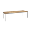 Grove Large Extension Outdoor Dining Table 220/280x100 - White