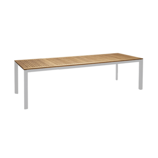 Grove Large Extension Outdoor Dining Table 220/280x100 - White