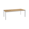 Grove Large Extension Outdoor Dining Table 220/280x100 - White