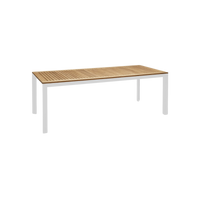 Grove White Extension Outdoor Table