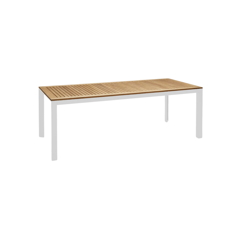 Grove White Extension Outdoor Table