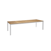 Grove White Extension Outdoor Table