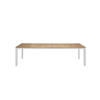 Grove White Extension Outdoor Table