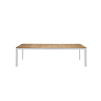 Grove White Extension Outdoor Table