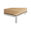 Grove White Extension Outdoor Table