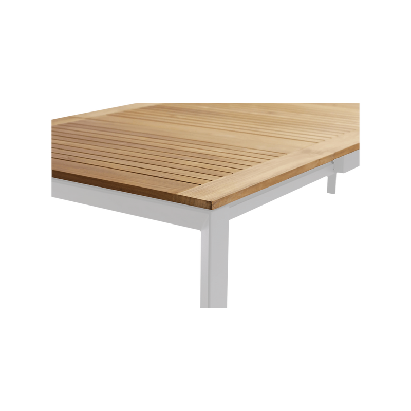 Grove White Extension Outdoor Table