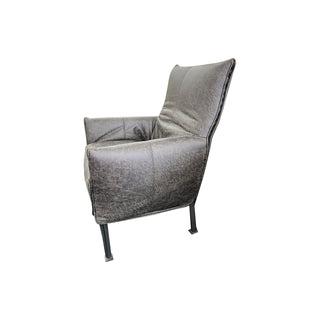 Hugo Steel Chair in Bengal Smoke